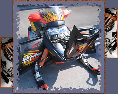 Motoneige - R&eacute;paration de motoneige - Modification de motoneige